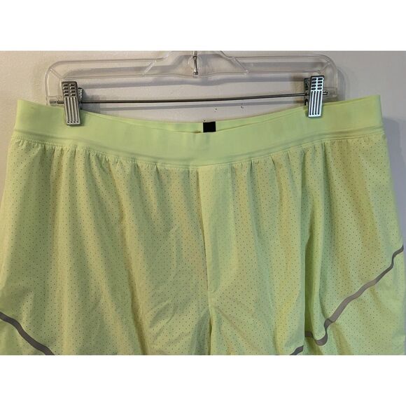Lululemon Surge Lined Shorts 6" Special Edition Mens Size XXL Faded Zap Yellow - Picture 3 of 11